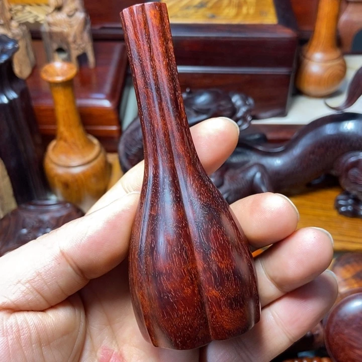檀香紫檀（小叶紫檀）香道瓶