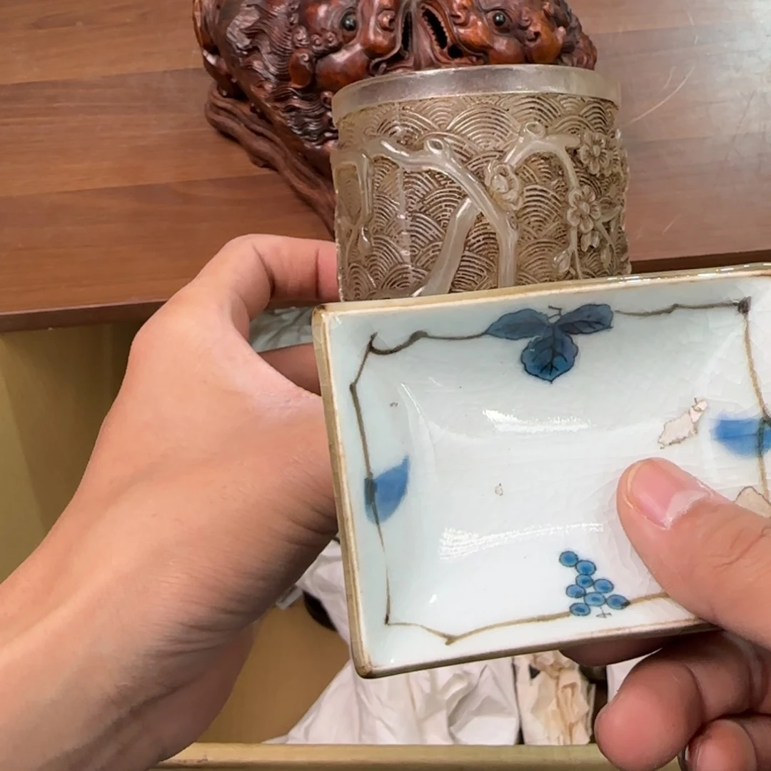 陶瓷孤品单件车里拍