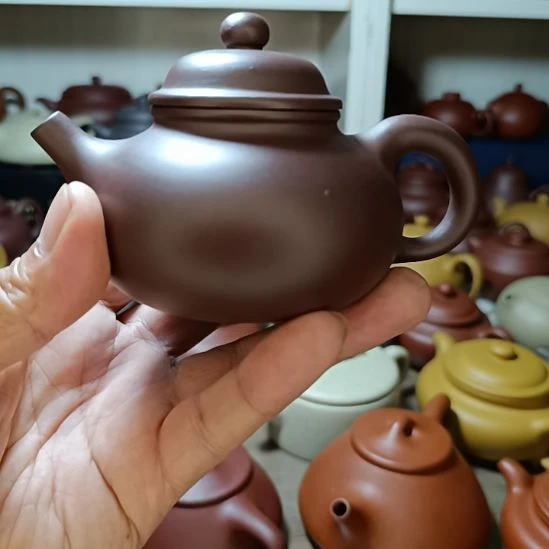 快***,紫砂茶盘原矿底槽清容天220cc半手工