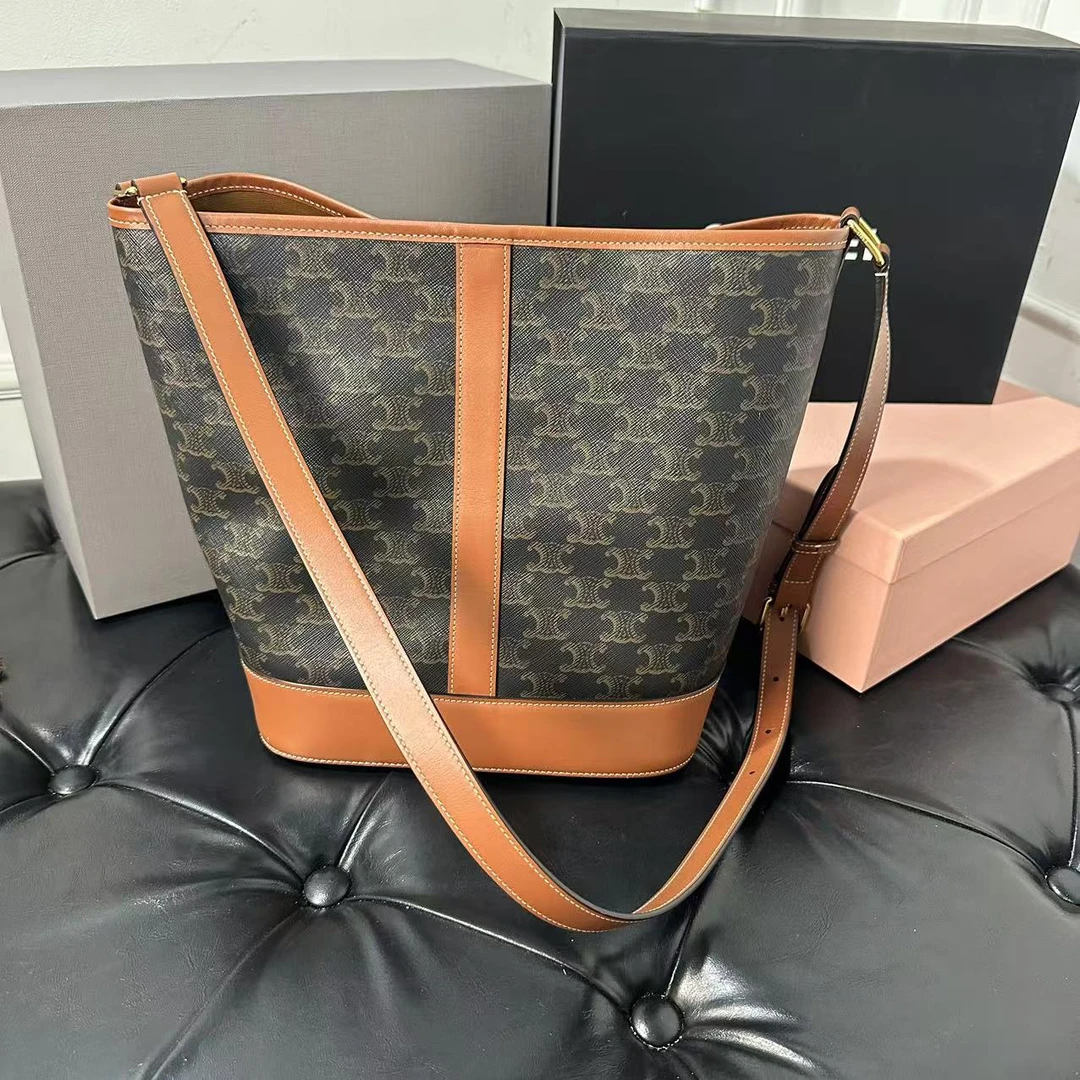 Celine/思琳 单肩包 中号水桶 jm6511/2412