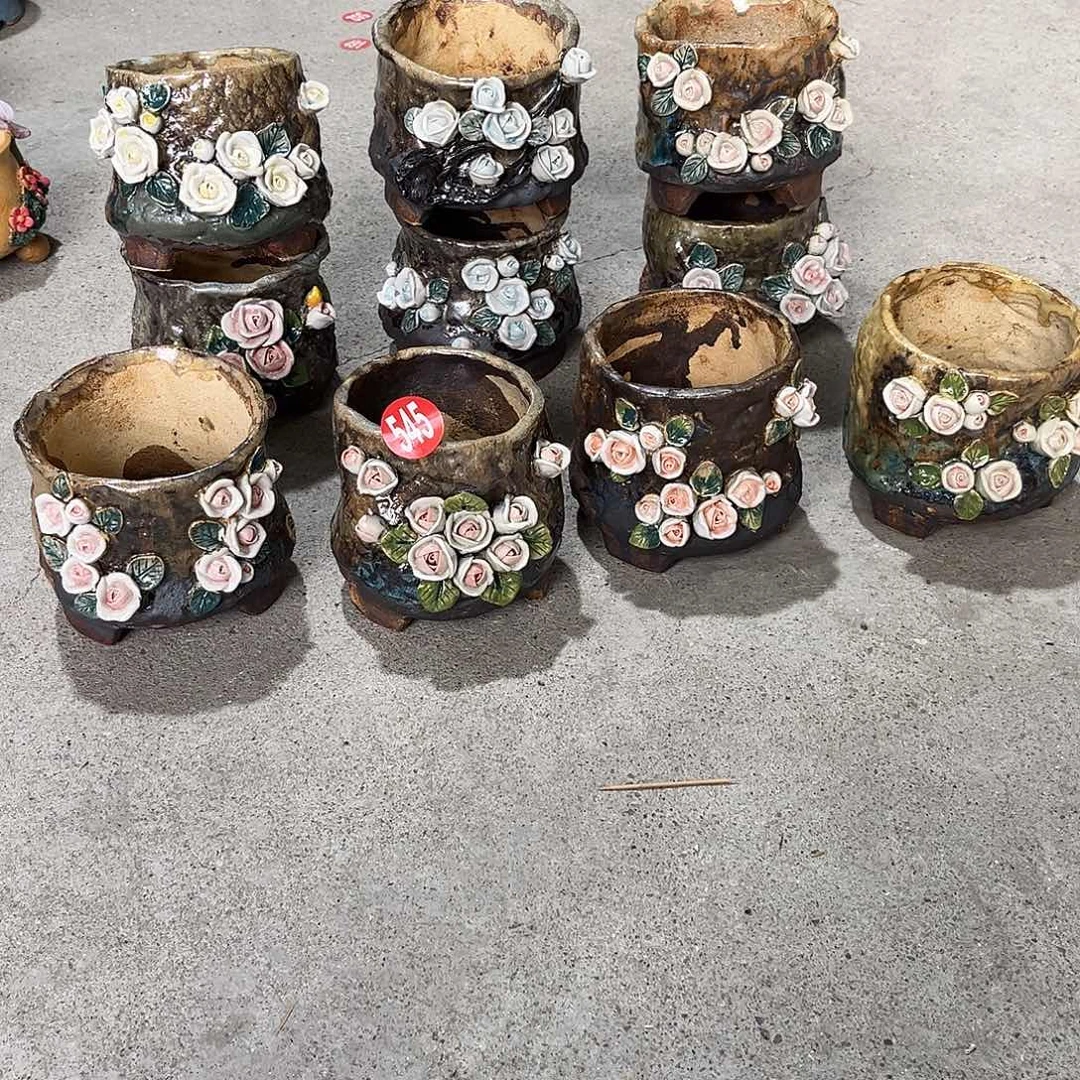 D***丽福利545 号陶然花器手工花盆