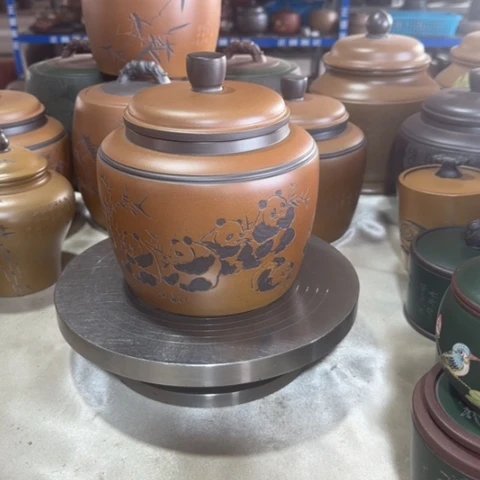 紫砂茶叶罐。。。。。。。。。