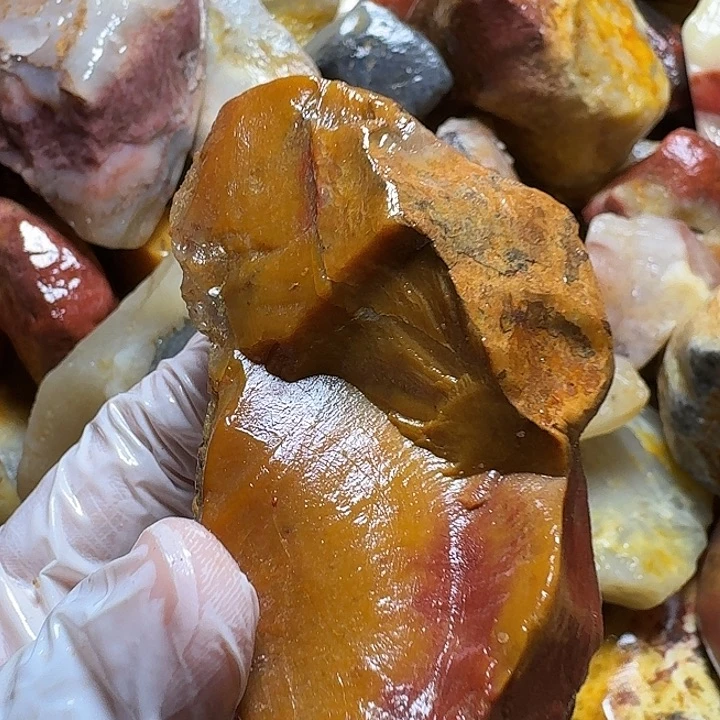 三***七寿山石寿山石的颜色