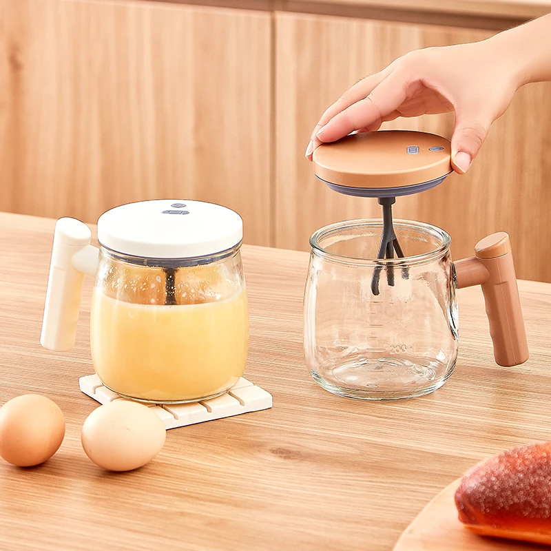 deHub自动打蛋器多功能搅蛋杯搅拌杯电动打发奶油神器手动打蛋器