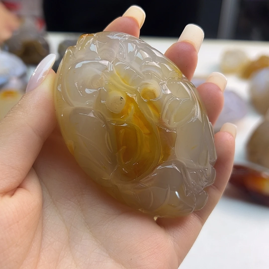 玛瑙/玉髓未镶嵌颈饰