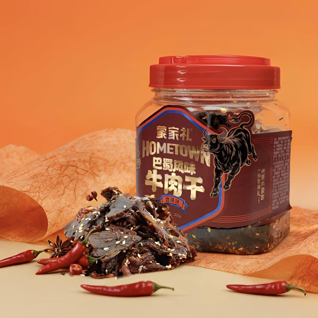 内蒙特产 蒙家礼 巴蜀风味香辣牛肉干 内蒙特产 工厂店直发