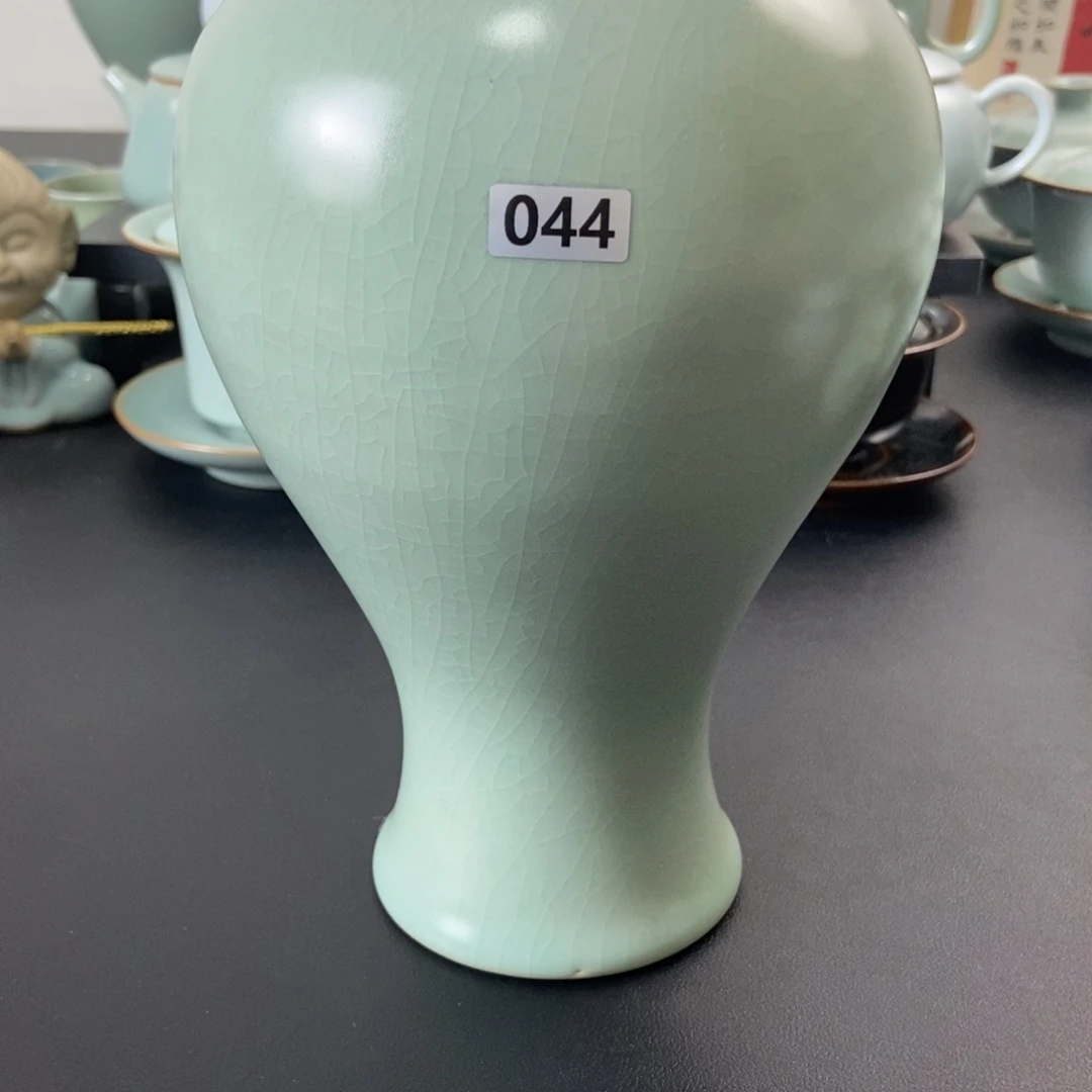 壶仿古釉水梅瓶微瑕