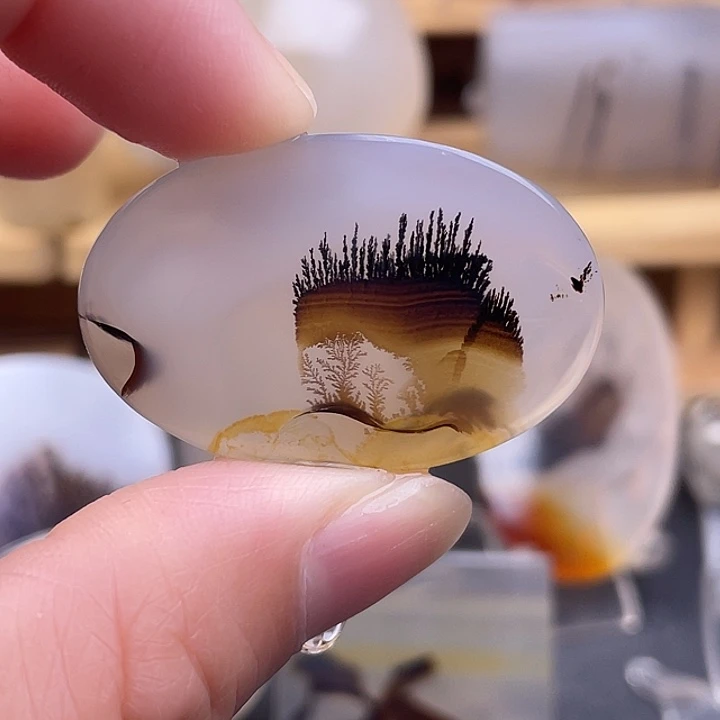 玛瑙/玉髓吊坠(不含链)未镶嵌