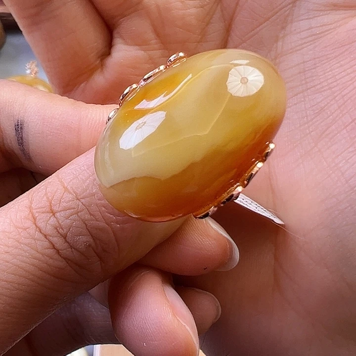 未镶嵌颈饰蜜蜡蜜蜡