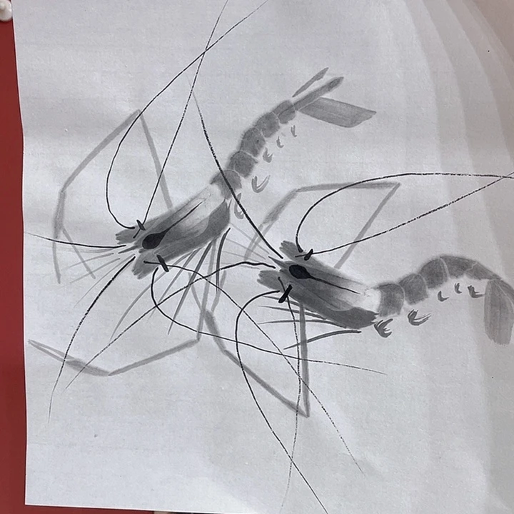 热***生国画冯老师手绘作品