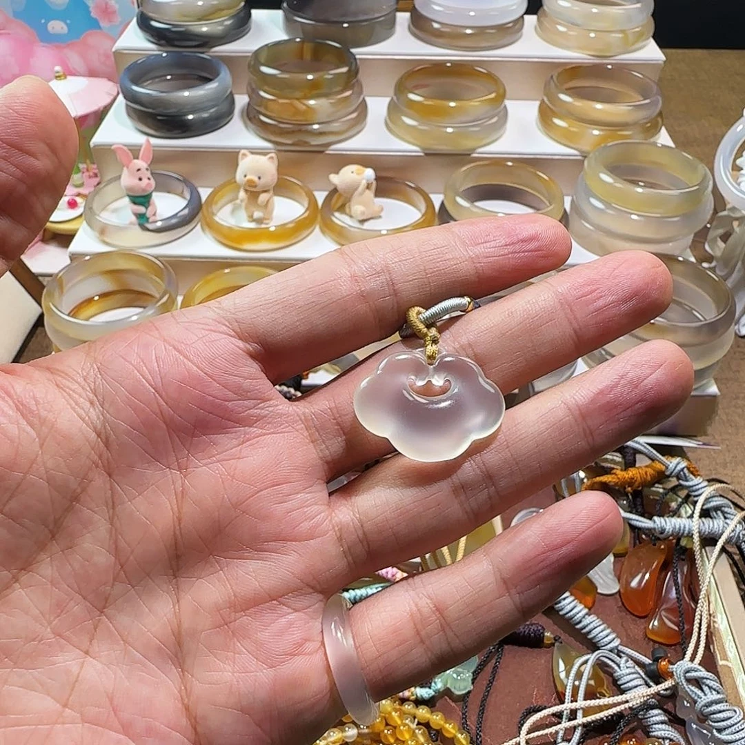 收****玛瑙/玉髓未镶嵌手镯