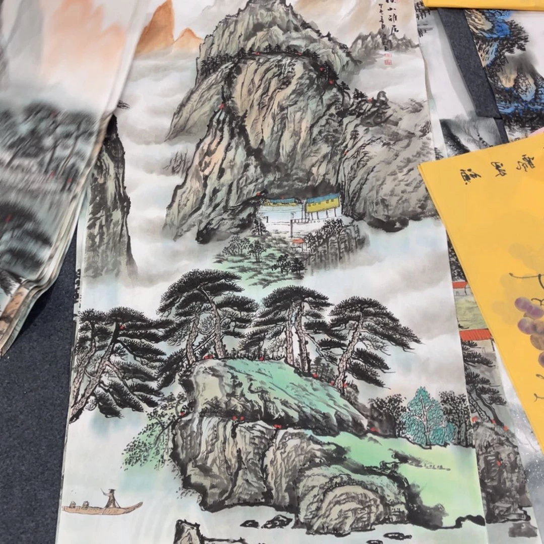 国画处理作品看好再拍哦