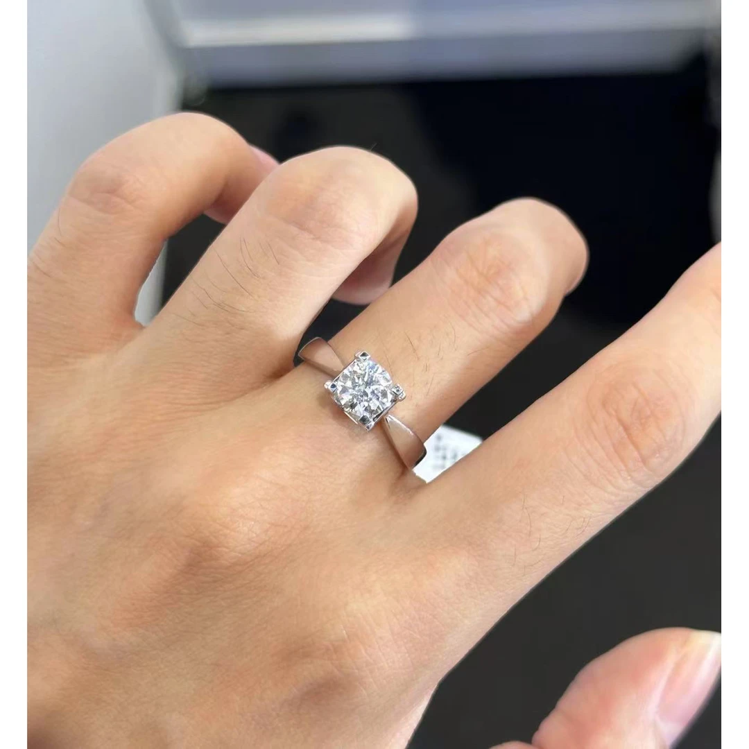 【港展专属】ZSJZ02031克拉经典牛头戒指【流金岁月】