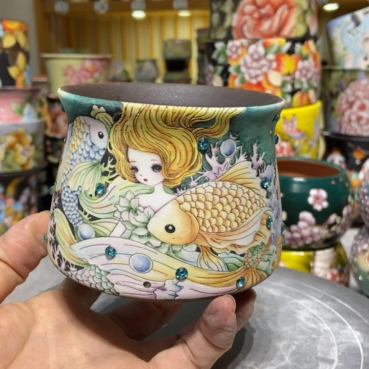 景德镇艺术手绘作品