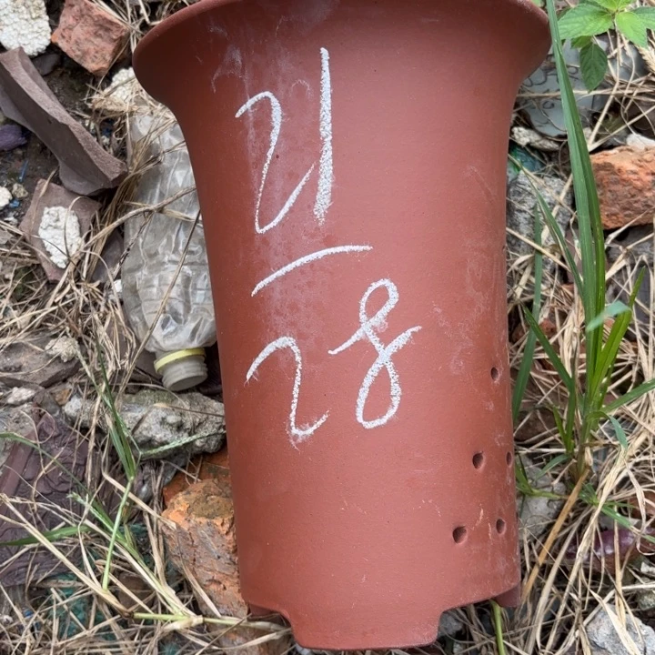 紫砂花盆紫砂的花