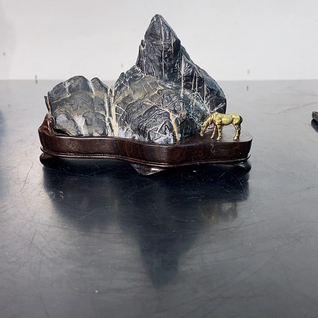 有机玻璃灵璧石全场放漏