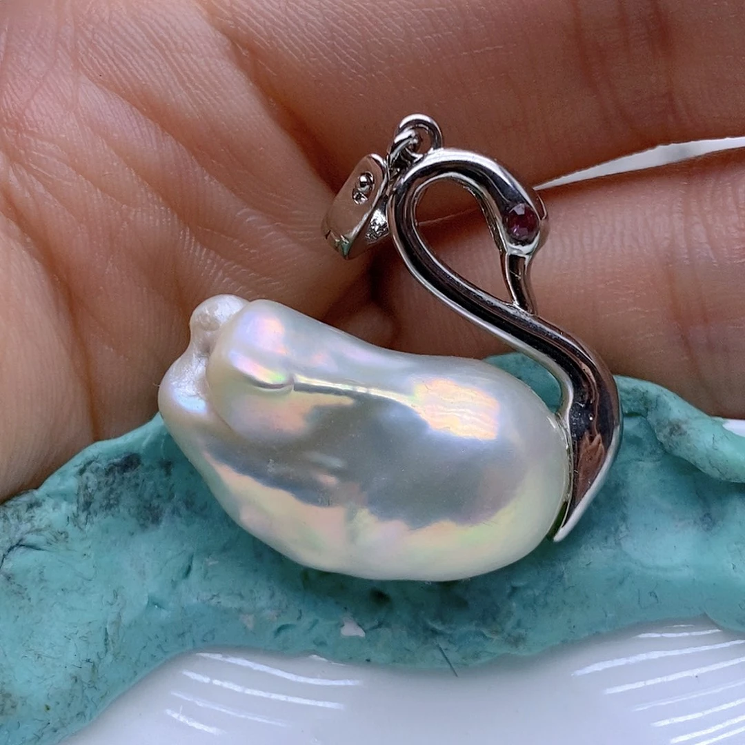 吊坠(不含链)未镶嵌淡水珍珠