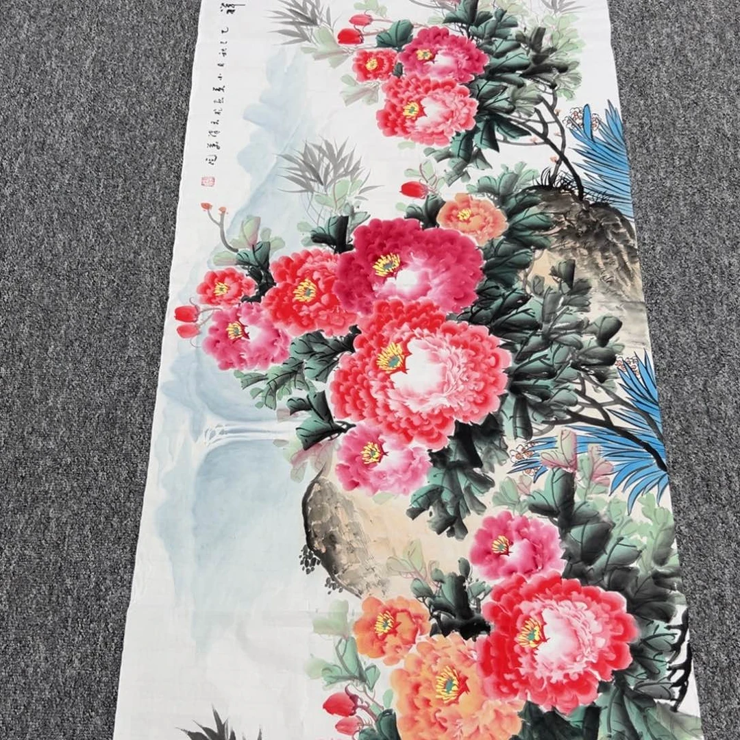 国画国画作品纯手工