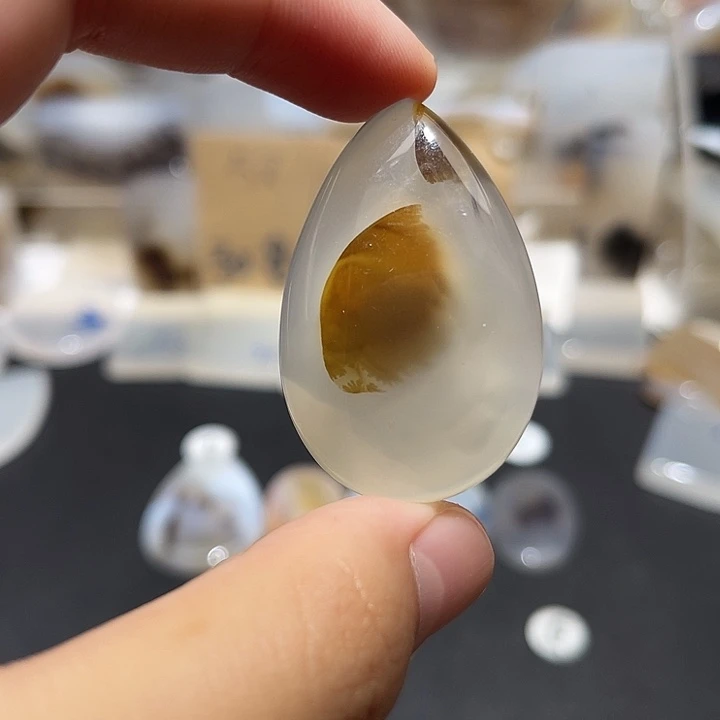 未镶嵌发饰玛瑙/玉髓