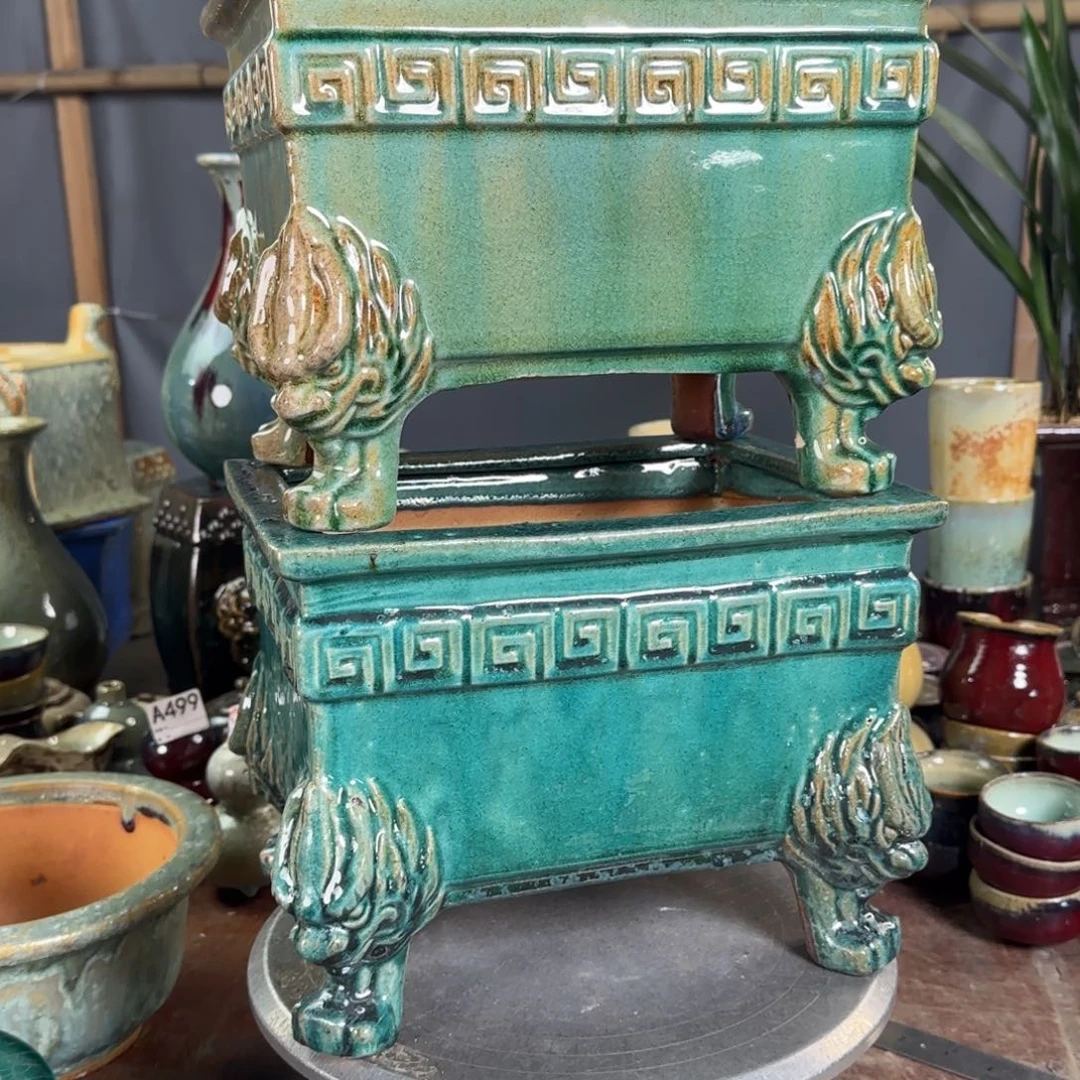 苹****紫砂花盆微瑕