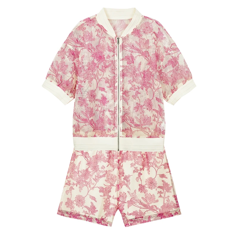 【达人专属】网格印花百搭套装S2395