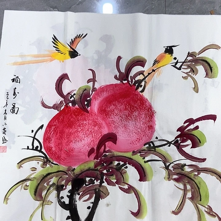 小周画廊的直播间