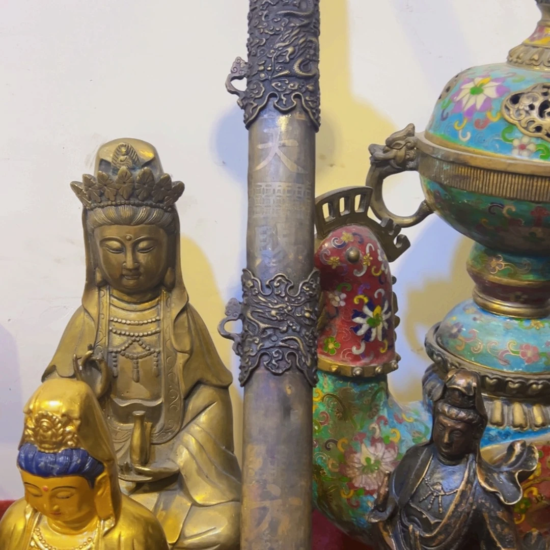 冯***店黄铜摆件工艺品黄铜