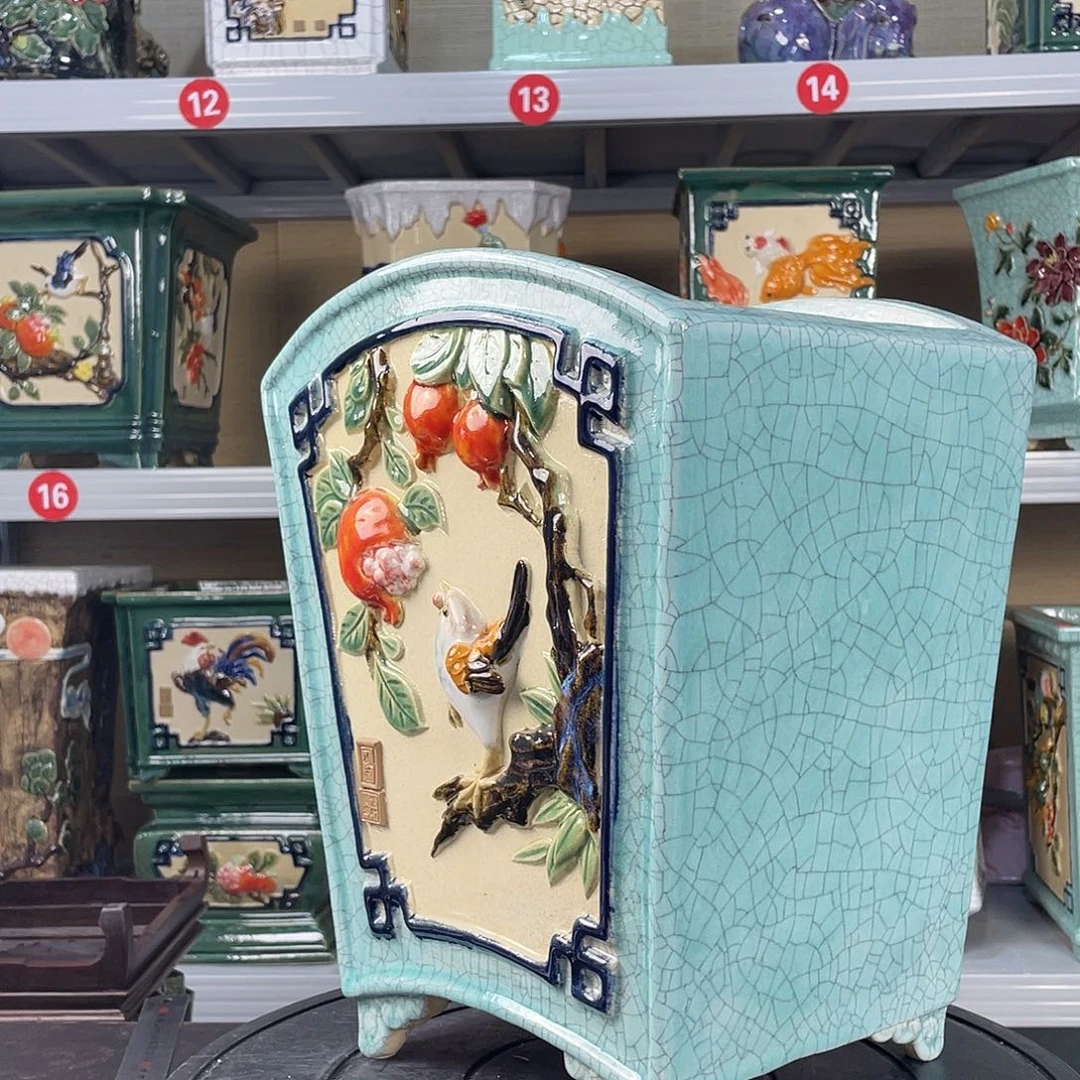 正宗岭南石湾盆～