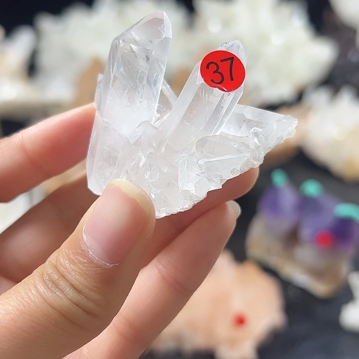 水晶未镶嵌珠宝半成品