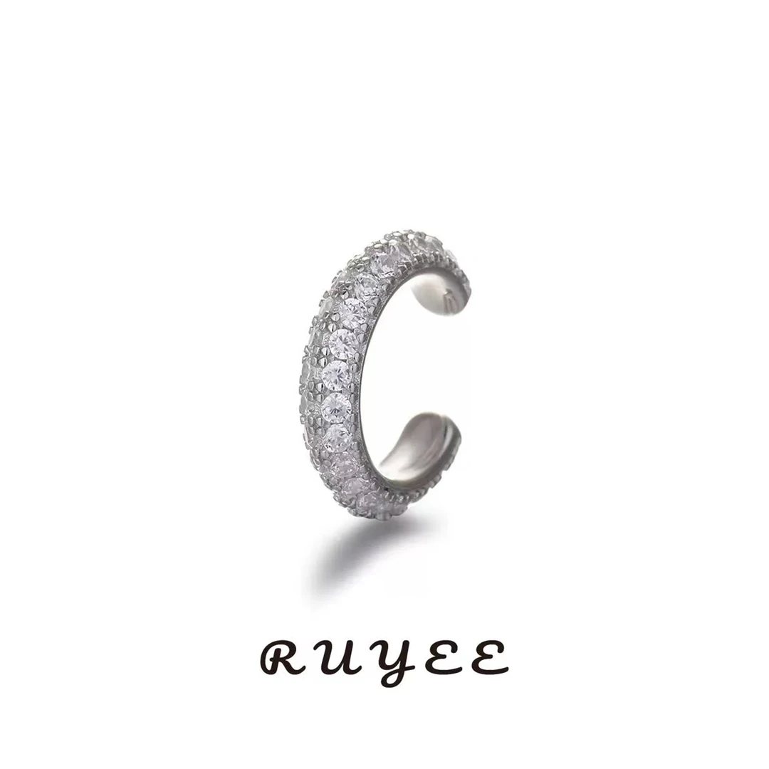 925银耳饰 s925银耳夹气质个性c形耳骨夹