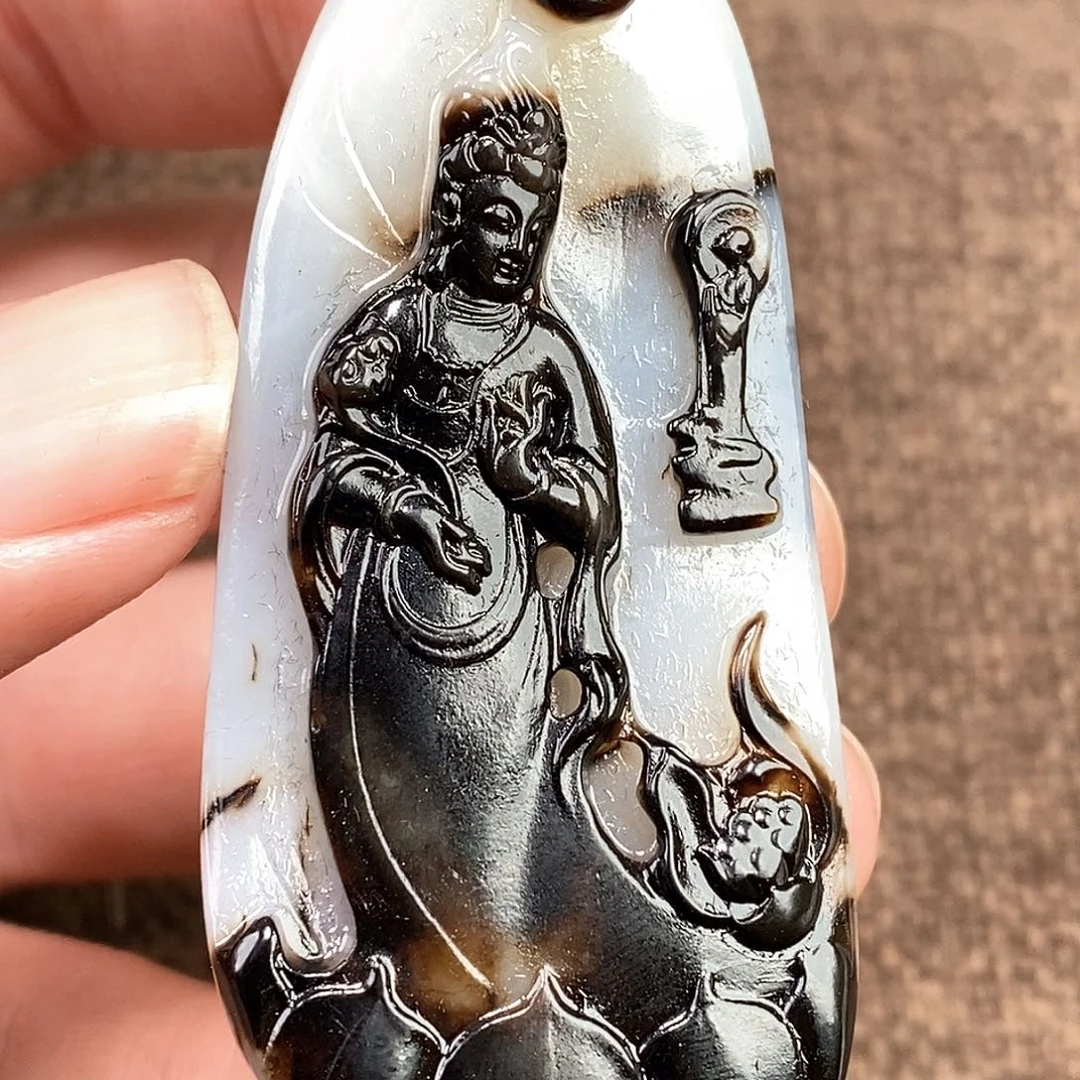 和田玉挂件未镶嵌