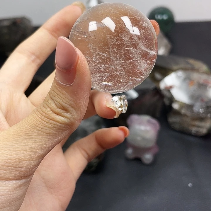 水晶珠宝半成品未镶嵌357水晶石