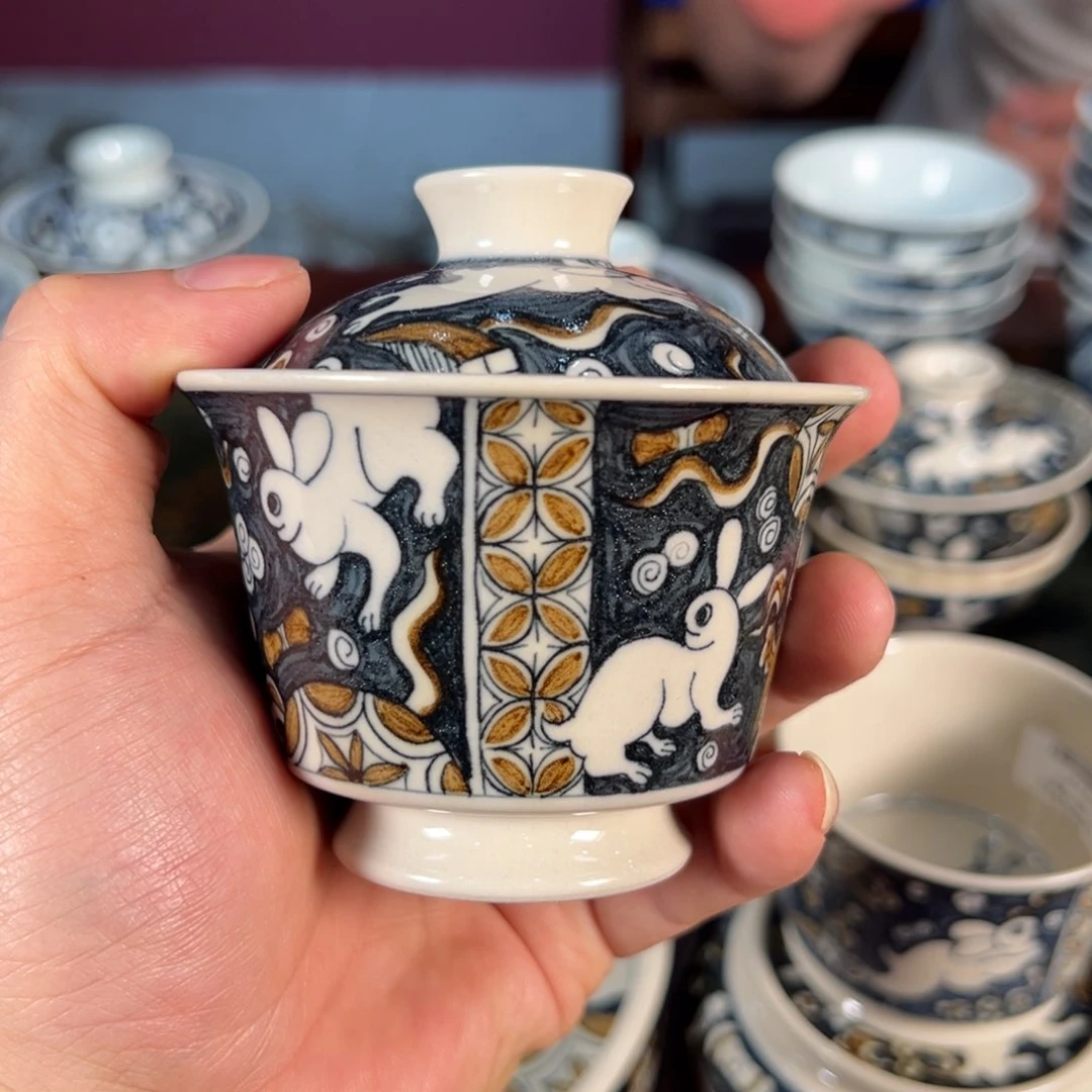 杯景德镇手绘陶瓷