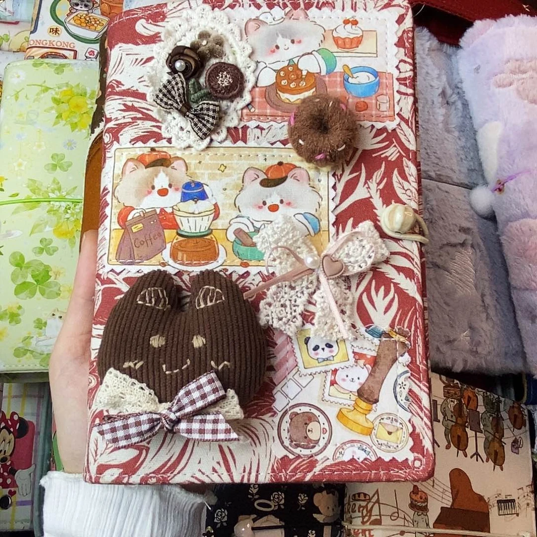 织绣A6活页不加纸0580