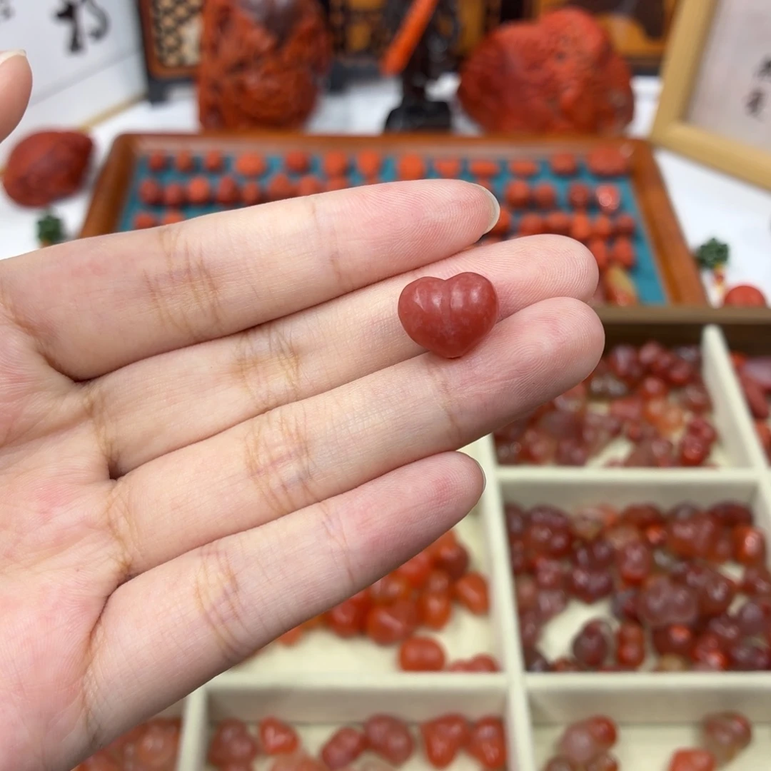 南红玛瑙未镶嵌配饰南红屁桃