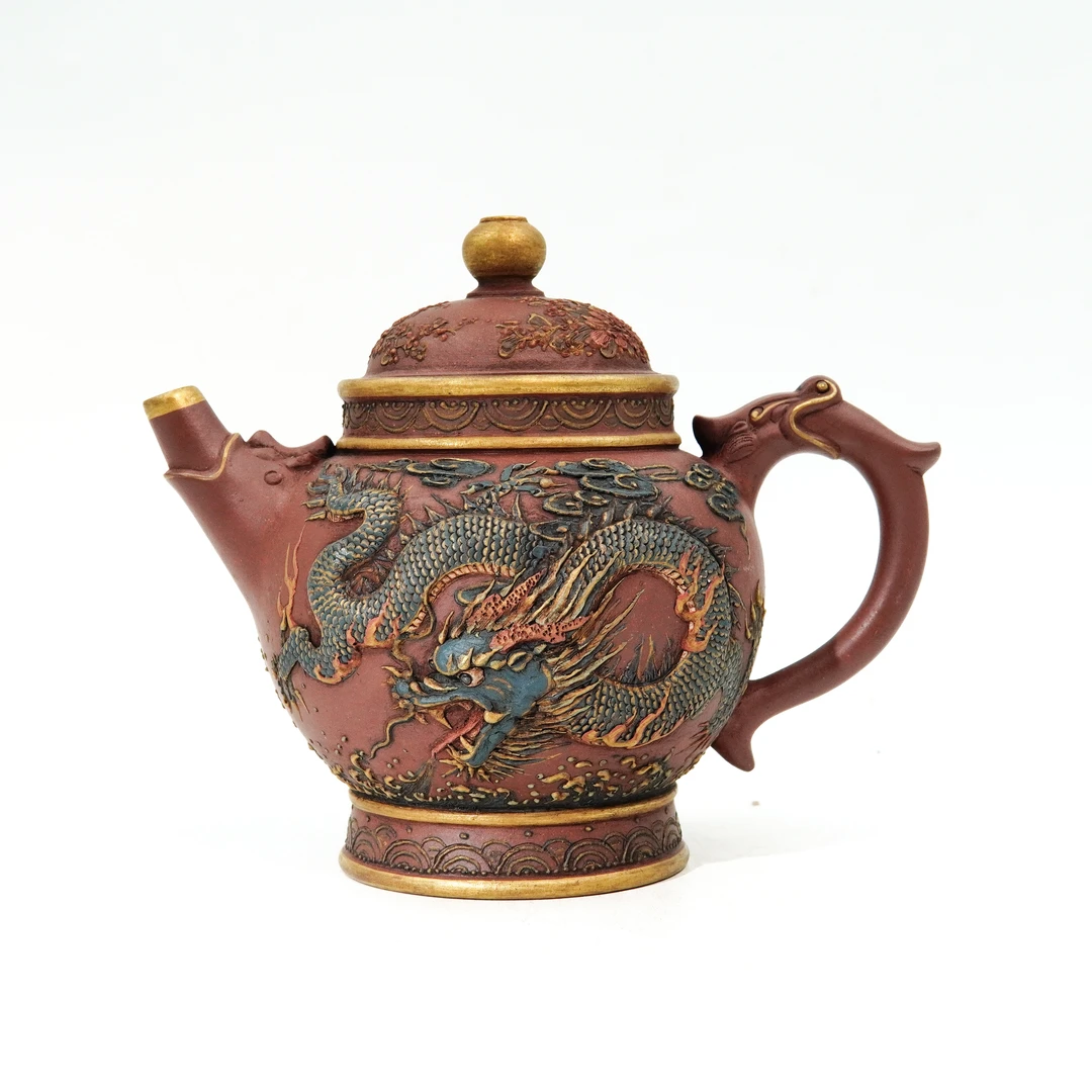 龙凤呈祥宫灯-葛岳纯-葛家老紫泥-650cc，PLGYC251231041