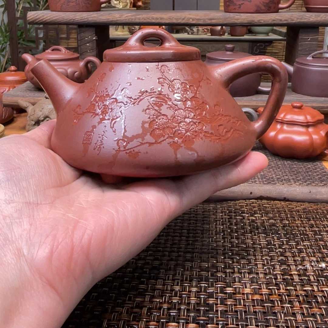 紫砂茶壶宜兴原矿紫砂手工制全270