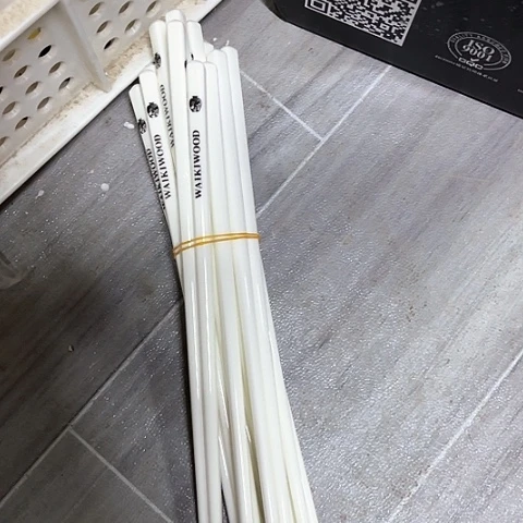 微瑕，不明火，10双筷子不是kc白