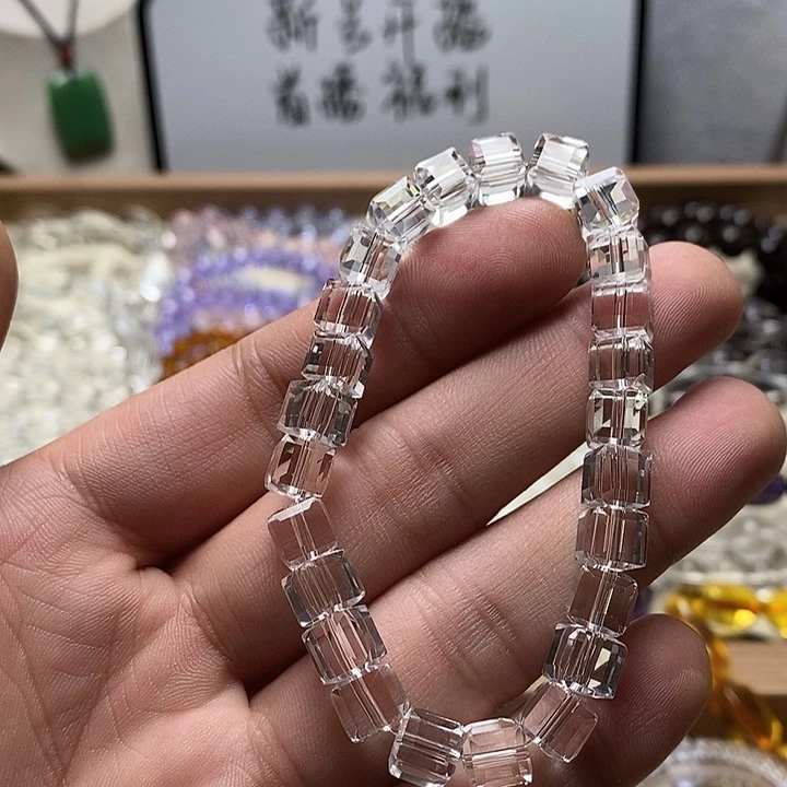 非金属卡7mm+刻面方糖