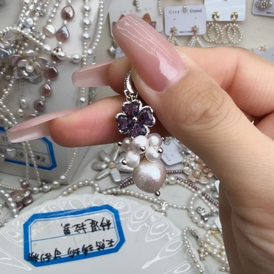 未镶嵌颈饰淡水珍珠