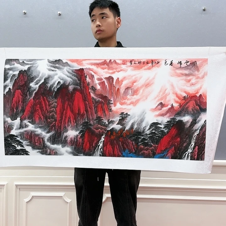 国画书法作品多次参加