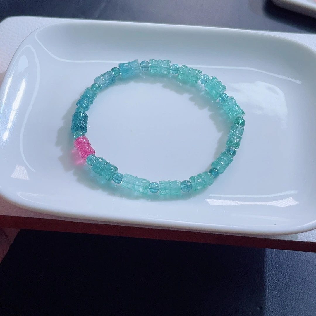 碧玺手链未镶嵌碧玺手链