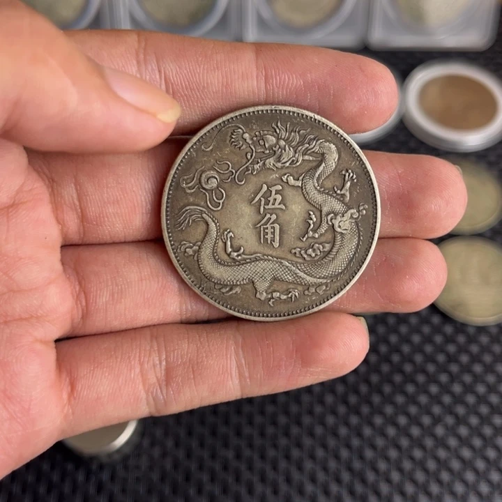 金属大头龙洋船洋工艺品