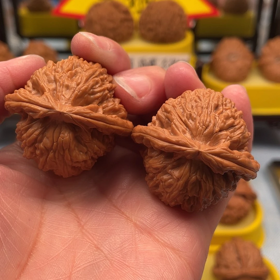 吊坠文玩核桃海*白狮子39