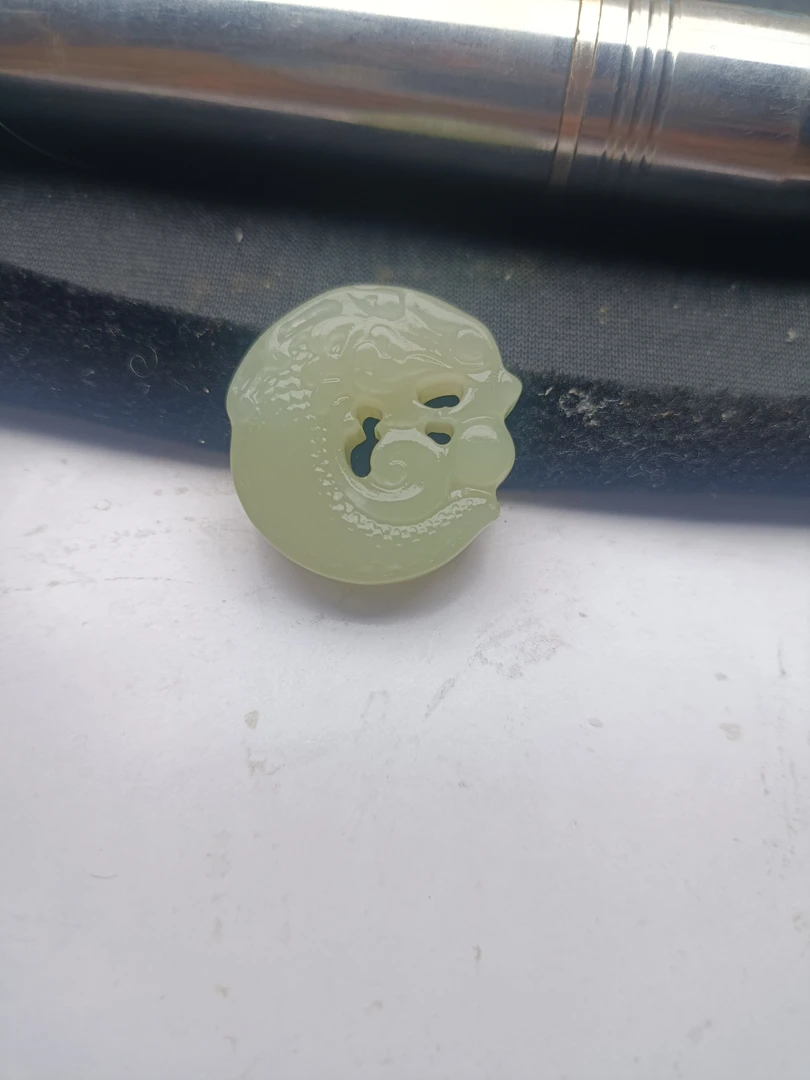 和田玉清水鱼化龙