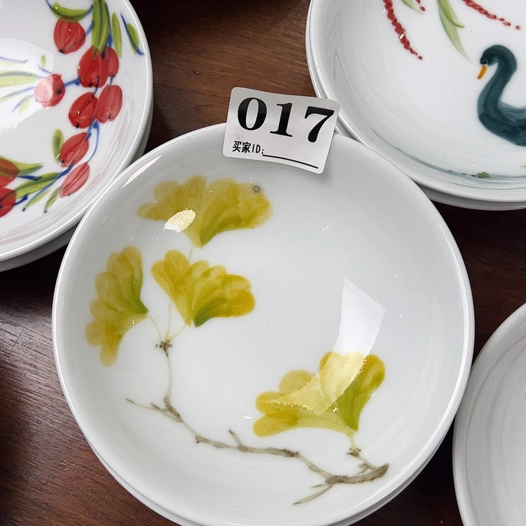 瓷片景德镇陶瓷手工手绘制作