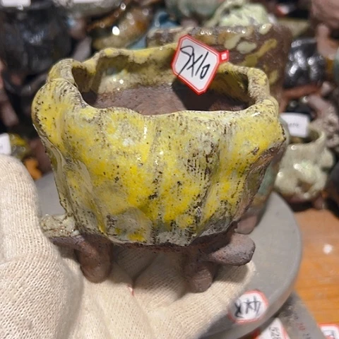 粗陶花盆制作就这样的