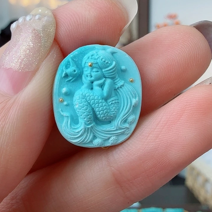 绿松石未镶嵌珠宝奇石