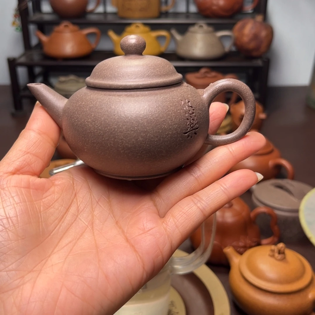 揍***弯手工制作原矿紫砂