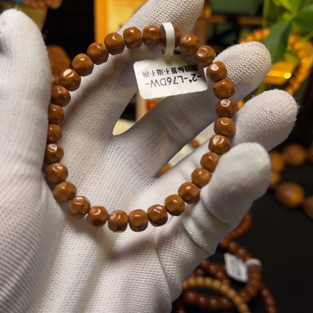 橄榄核手串老挝无相76